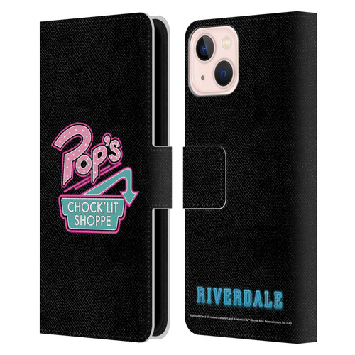 Riverdale Graphic Art Pop's Leather Book Wallet Case Cover For Apple iPhone 13