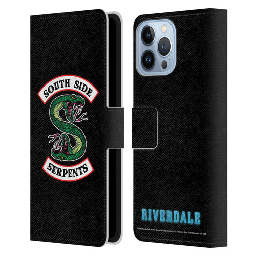 Riverdale Graphic Art South Side Serpents Leather Book Wallet Case Cover For Apple iPhone 13 Pro Max