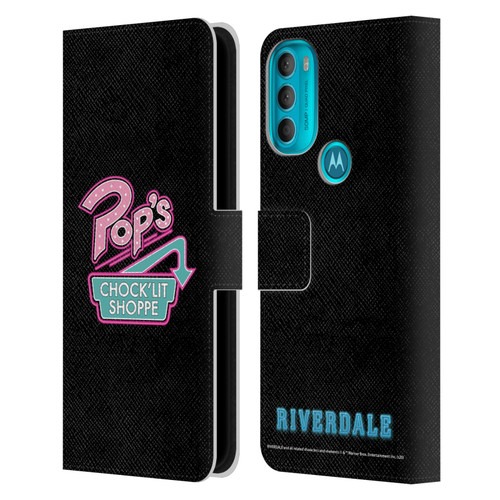 Riverdale Graphic Art Pop's Leather Book Wallet Case Cover For Motorola Moto G71 5G