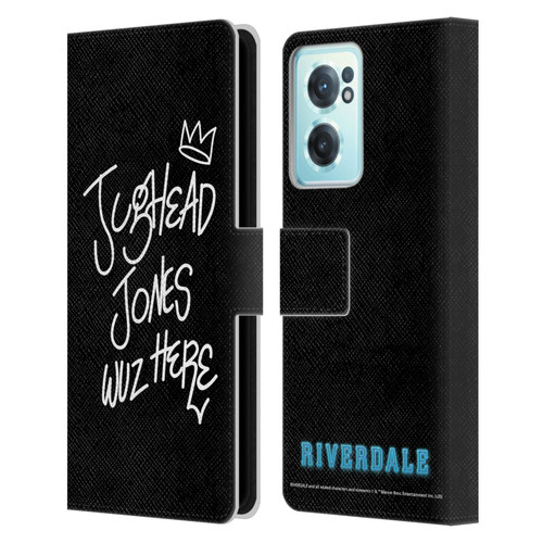 Riverdale Graphic Art Jughead Wuz Here Leather Book Wallet Case Cover For OnePlus Nord CE 2 5G