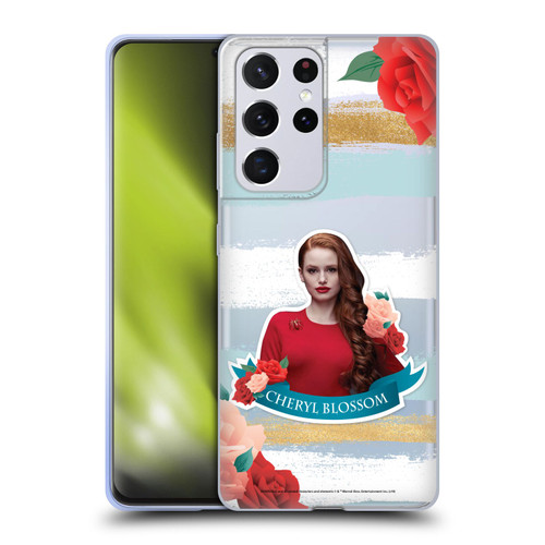 Riverdale Graphics Cheryl Blossom Soft Gel Case for Samsung Galaxy S21 Ultra 5G