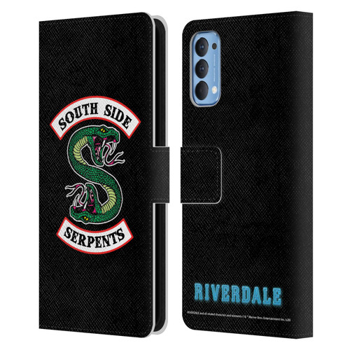 Riverdale Graphic Art South Side Serpents Leather Book Wallet Case Cover For OPPO Reno 4 5G