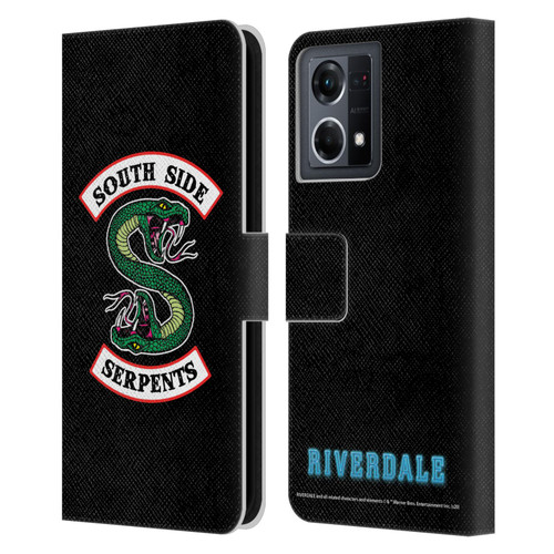 Riverdale Graphic Art South Side Serpents Leather Book Wallet Case Cover For OPPO Reno8 4G