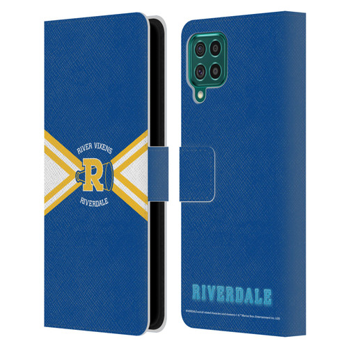 Riverdale Graphic Art River Vixens Uniform Leather Book Wallet Case Cover For Samsung Galaxy F62 (2021)