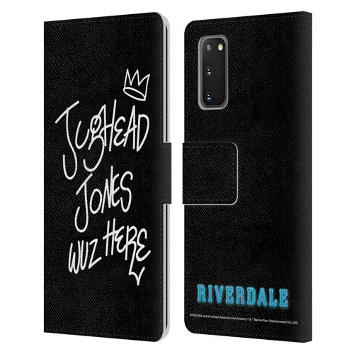 Riverdale Graphic Art Jughead Wuz Here Leather Book Wallet Case Cover For Samsung Galaxy S20 / S20 5G