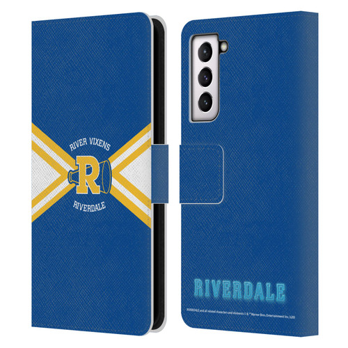 Riverdale Graphic Art River Vixens Uniform Leather Book Wallet Case Cover For Samsung Galaxy S21 5G