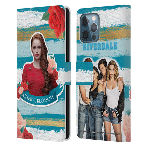 Riverdale Graphics Cheryl Blossom Leather Book Wallet Case Cover For Apple iPhone 12 Pro Max