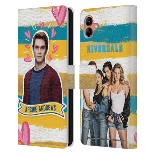 Riverdale Graphics Archie Andrews Leather Book Wallet Case Cover For Samsung Galaxy A04 (2022)