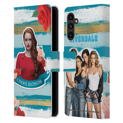 Riverdale Graphics Cheryl Blossom Leather Book Wallet Case Cover For Samsung Galaxy A13 5G (2021)