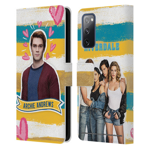 Riverdale Graphics Archie Andrews Leather Book Wallet Case Cover For Samsung Galaxy S20 FE / 5G