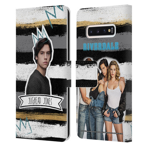 Riverdale Graphics Jughead Jones Leather Book Wallet Case Cover For Samsung Galaxy S10