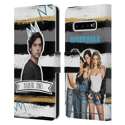 Riverdale Graphics Jughead Jones Leather Book Wallet Case Cover For Samsung Galaxy S10+ / S10 Plus