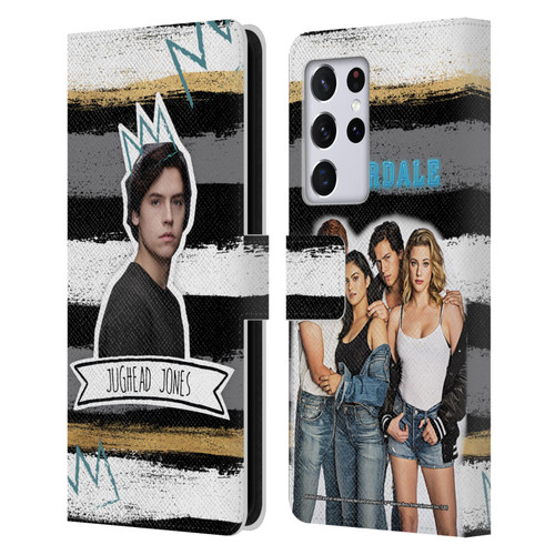 Riverdale Graphics Jughead Jones Leather Book Wallet Case Cover For Samsung Galaxy S21 Ultra 5G