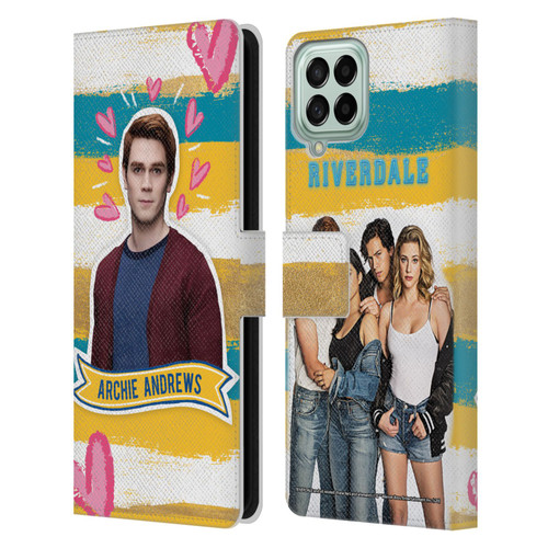 Riverdale Graphics Archie Andrews Leather Book Wallet Case Cover For Samsung Galaxy M33 (2022)