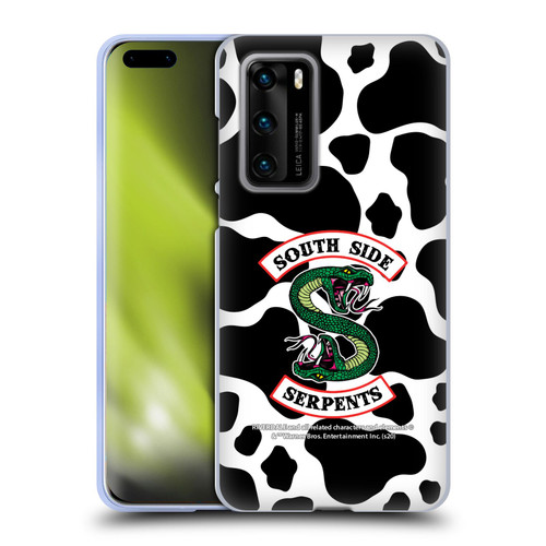 Riverdale South Side Serpents Cow Logo Soft Gel Case for Huawei P40 5G