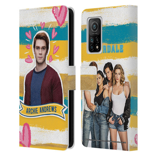 Riverdale Graphics Archie Andrews Leather Book Wallet Case Cover For Xiaomi Mi 10T 5G