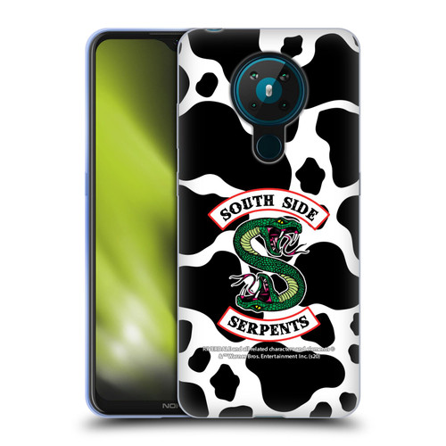 Riverdale South Side Serpents Cow Logo Soft Gel Case for Nokia 5.3