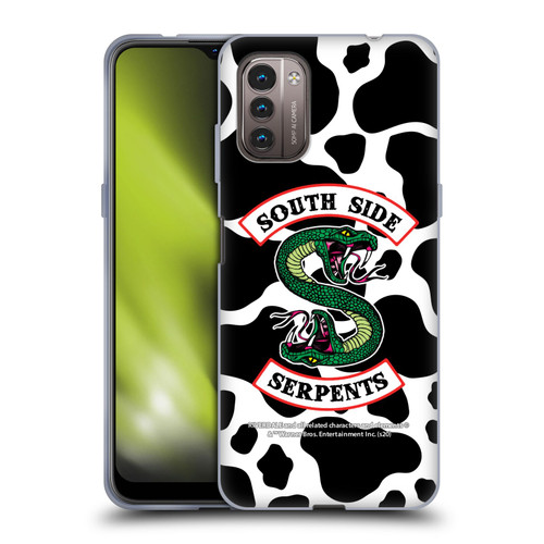 Riverdale South Side Serpents Cow Logo Soft Gel Case for Nokia G11 / G21