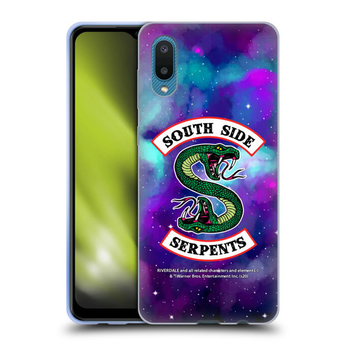 Riverdale South Side Serpents Nebula Logo 1 Soft Gel Case for Samsung Galaxy A02/M02 (2021)
