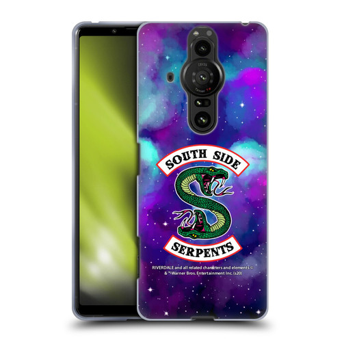 Riverdale South Side Serpents Nebula Logo 1 Soft Gel Case for Sony Xperia Pro-I
