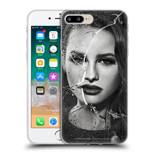 Riverdale Broken Glass Portraits Cheryl Blossom Soft Gel Case for Apple iPhone 7 Plus / iPhone 8 Plus