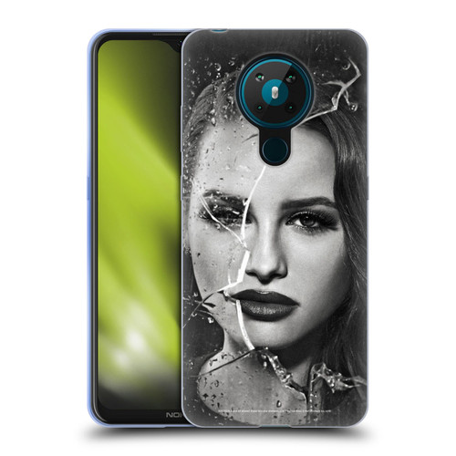 Riverdale Broken Glass Portraits Cheryl Blossom Soft Gel Case for Nokia 5.3