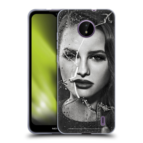 Riverdale Broken Glass Portraits Cheryl Blossom Soft Gel Case for Nokia C10 / C20