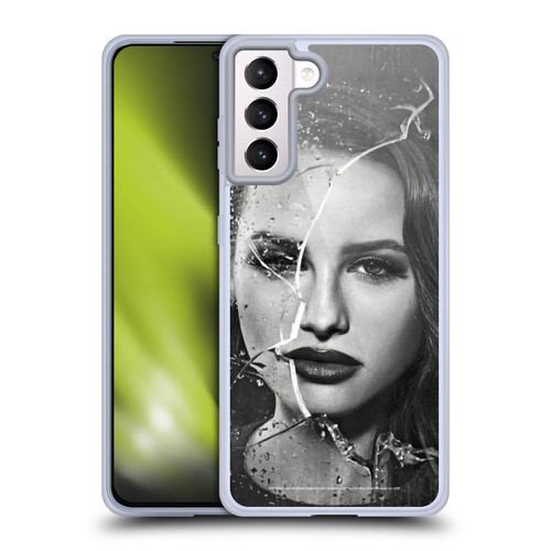 Riverdale Broken Glass Portraits Cheryl Blossom Soft Gel Case for Samsung Galaxy S21+ 5G