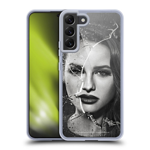 Riverdale Broken Glass Portraits Cheryl Blossom Soft Gel Case for Samsung Galaxy S22+ 5G