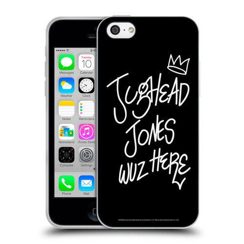 Riverdale Graphic Art Jughead Wuz Here Soft Gel Case for Apple iPhone 5c