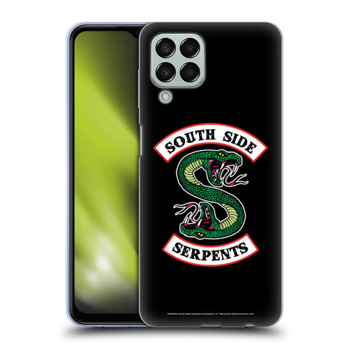 Riverdale Graphic Art South Side Serpents Soft Gel Case for Samsung Galaxy M33 (2022)