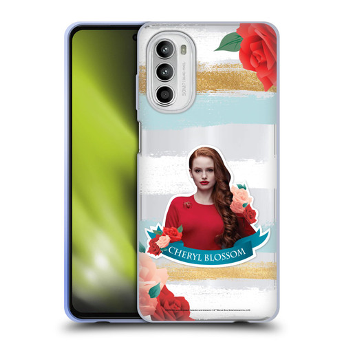 Riverdale Graphics Cheryl Blossom Soft Gel Case for Motorola Moto G52