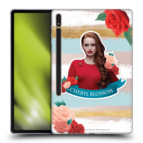 Riverdale Graphics Cheryl Blossom Soft Gel Case for Samsung Galaxy Tab S8 Plus