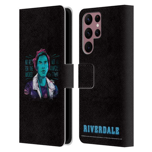 Riverdale Art Jughead Jones Leather Book Wallet Case Cover For Samsung Galaxy S22 Ultra 5G