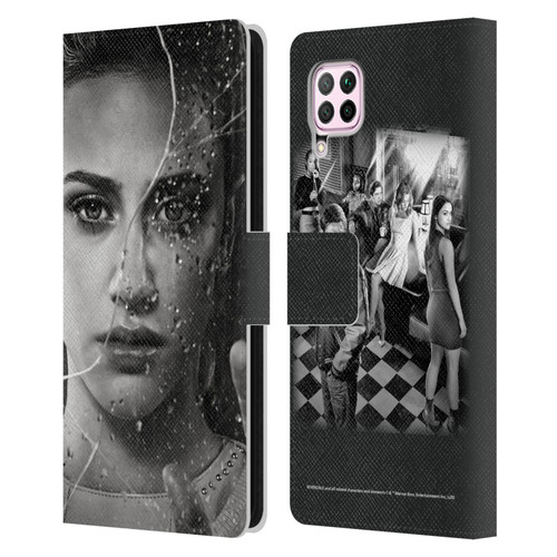 Riverdale Broken Glass Portraits Betty Cooper Leather Book Wallet Case Cover For Huawei Nova 6 SE / P40 Lite