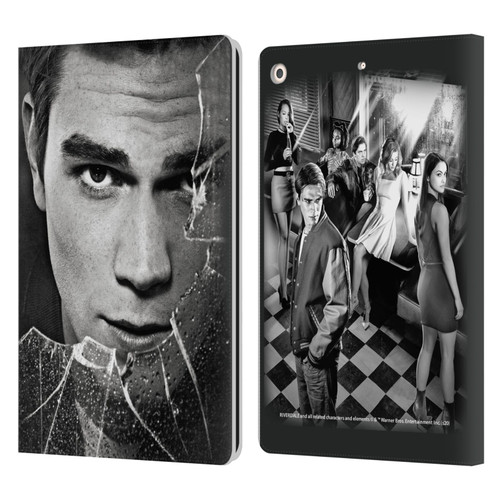 Riverdale Broken Glass Portraits Archie Andrews Leather Book Wallet Case Cover For Apple iPad 10.2 2019/2020/2021