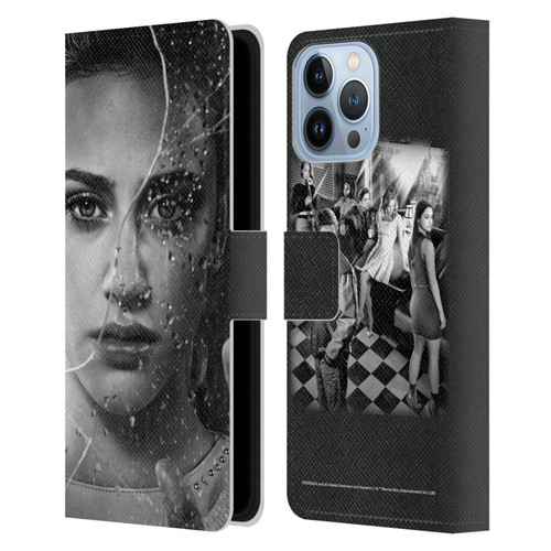 Riverdale Broken Glass Portraits Betty Cooper Leather Book Wallet Case Cover For Apple iPhone 13 Pro Max