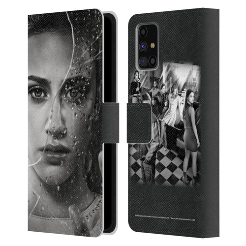 Riverdale Broken Glass Portraits Betty Cooper Leather Book Wallet Case Cover For Samsung Galaxy M31s (2020)