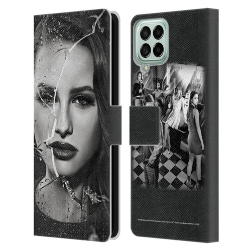 Riverdale Broken Glass Portraits Cheryl Blossom Leather Book Wallet Case Cover For Samsung Galaxy M53 (2022)