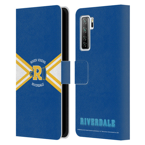 Riverdale Graphic Art River Vixens Uniform Leather Book Wallet Case Cover For Huawei Nova 7 SE/P40 Lite 5G