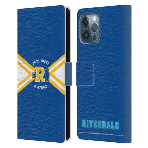 Riverdale Graphic Art River Vixens Uniform Leather Book Wallet Case Cover For Apple iPhone 12 Pro Max