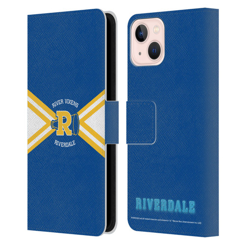 Riverdale Graphic Art River Vixens Uniform Leather Book Wallet Case Cover For Apple iPhone 13