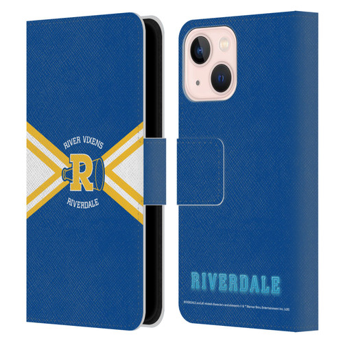 Riverdale Graphic Art River Vixens Uniform Leather Book Wallet Case Cover For Apple iPhone 13 Mini