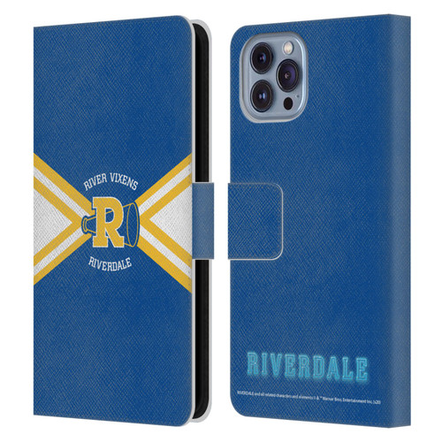 Riverdale Graphic Art River Vixens Uniform Leather Book Wallet Case Cover For Apple iPhone 14