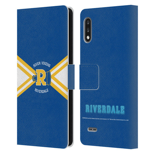Riverdale Graphic Art River Vixens Uniform Leather Book Wallet Case Cover For LG K22