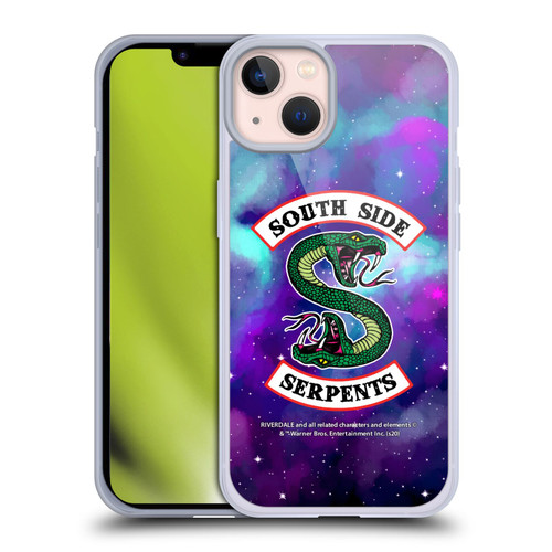 Riverdale South Side Serpents Nebula Logo 1 Soft Gel Case for Apple iPhone 13