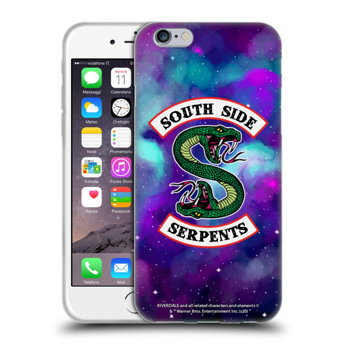Riverdale South Side Serpents Nebula Logo 1 Soft Gel Case for Apple iPhone 6 / iPhone 6s