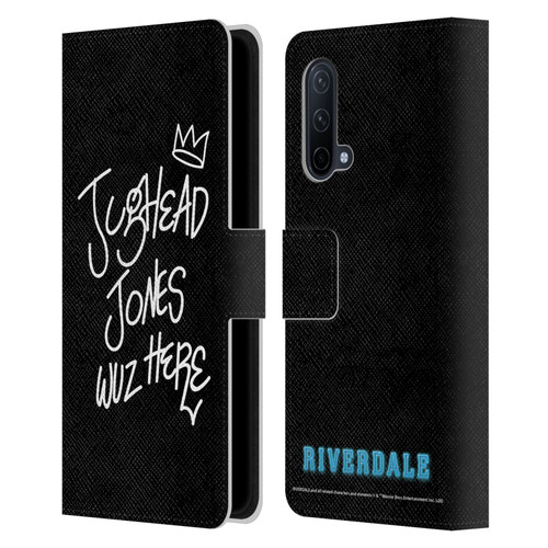 Riverdale Graphic Art Jughead Wuz Here Leather Book Wallet Case Cover For OnePlus Nord CE 5G