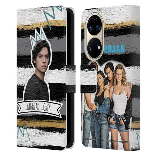 Riverdale Graphics Jughead Jones Leather Book Wallet Case Cover For Huawei P50