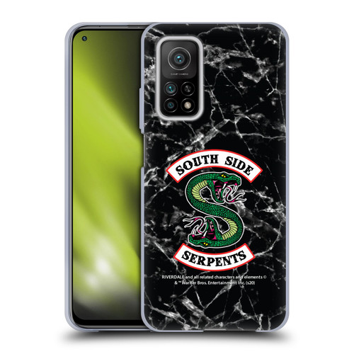 Riverdale South Side Serpents Black And White Marble Logo Soft Gel Case for Xiaomi Mi 10T 5G